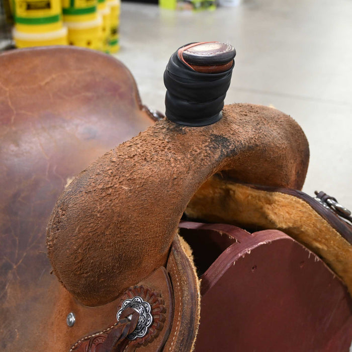 16" USED NRS RANCH CUTTER SADDLE