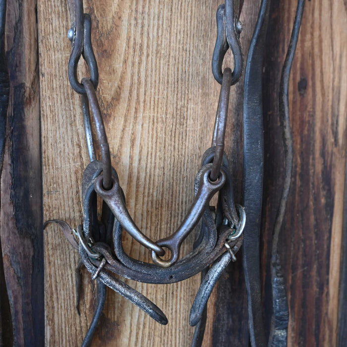 O-Ring Smooth Snaffle Bridle Rig w/Browband Headstall Tack - Rigs misc
