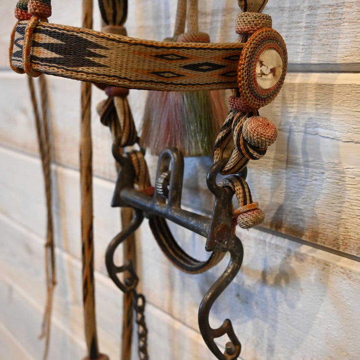 Vintage Early 1920s Deer Lodge Prison Made Bridle Rig in great condition