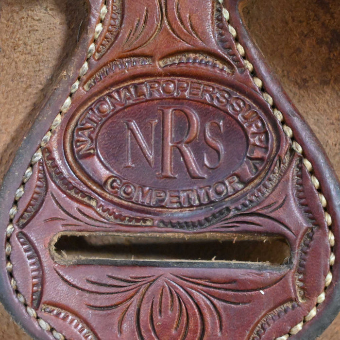 16" USED NRS RANCH CUTTER SADDLE