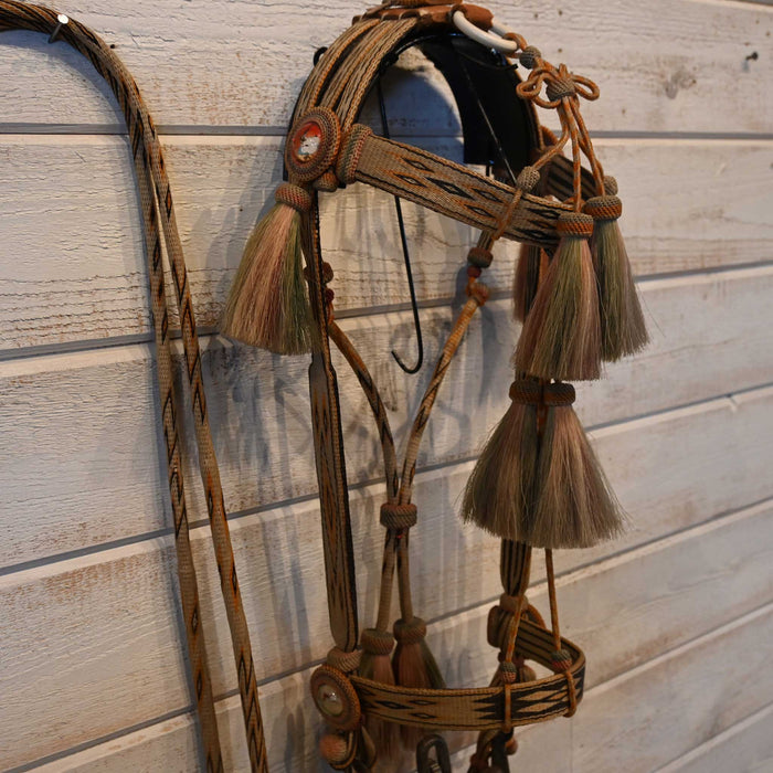 Vintage Early 1920s Deer Lodge Prison Made Bridle Rig in great condition