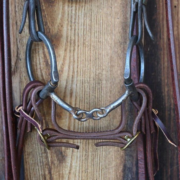D-Ring French Link Bridle Rig w/Browband Headstall