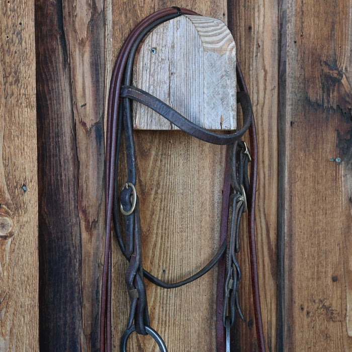D-Ring French Link Bridle Rig w/Browband Headstall