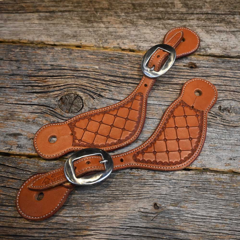 Handmade by Ross Bullinger - Spur Strap's  AAS021 Tack - Spur Straps Ross Bullinger   