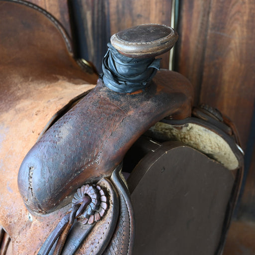 14.5" USED BOB MOLINE RANCH SADDLE Saddles - Used Bob Moline