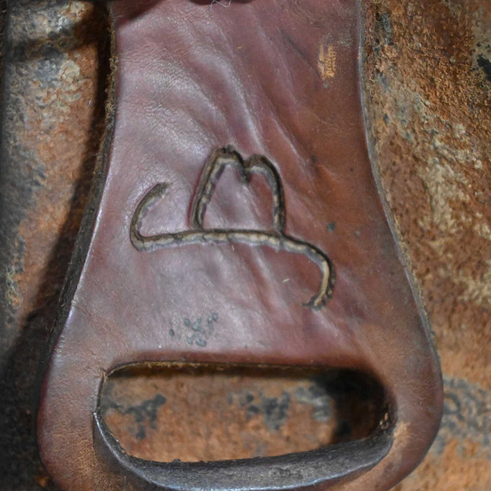 16.5" USED RANCH SADDLE