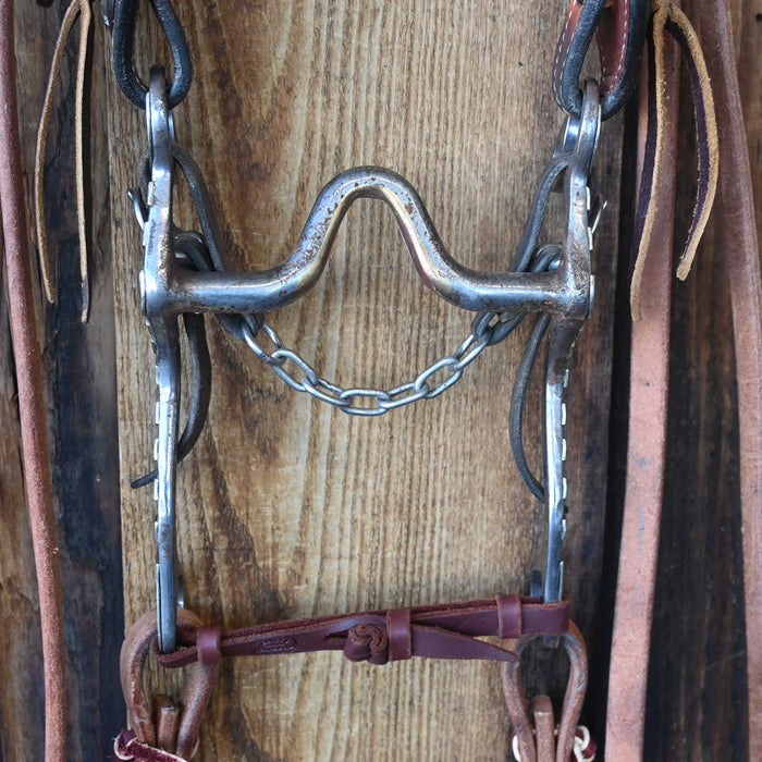 Tyler Solid Port Bridle Rig w/Single Ear Headstall