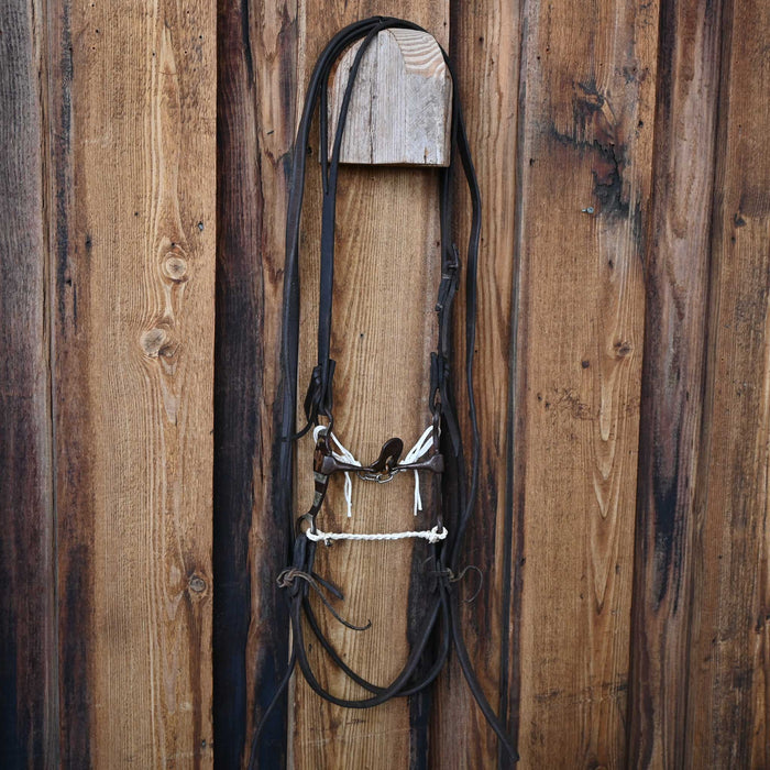 Steven White Floating Spoon Bridle Rig w/Split Ear Headstall