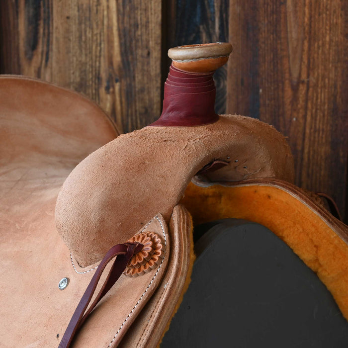 14.5" TESKEY'S TEAM ROPING SADDLE Saddles - New Teskey's Saddlery