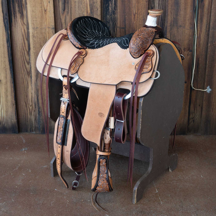 14.5" TESKEY'S TEAM ROPING SADDLE