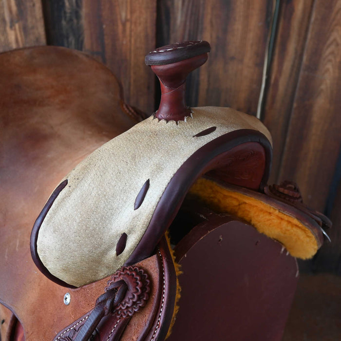 16" USED AUSTIN VALIMONT RANCH SADDLE Saddles - Used Austin Valimont