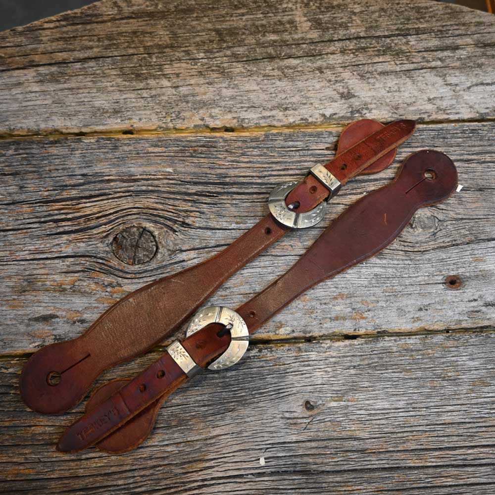 Handmade Spur Strap's by Teskey's with NV Buckles -  AAS039 Tack - Spur Straps Teskey's   