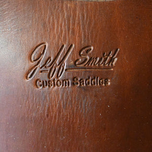 16" USED JEFF SMITH RANCH CUTTER SADDLE Saddles Jeff Smith