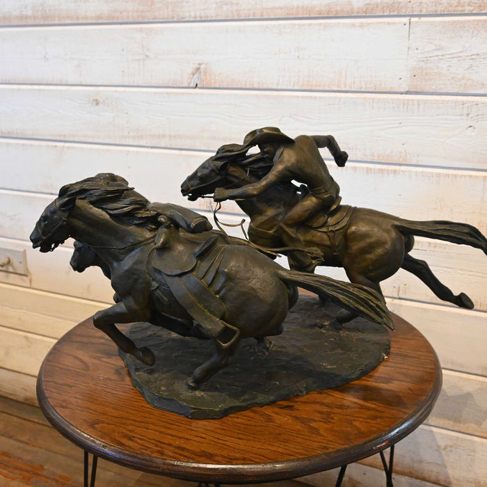 Bronze by Clement Spampinato "Catch the Steer" 1955
