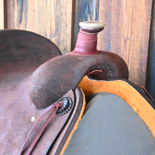 14" TESKEY'S TEAM ROPING SADDLE Saddles - New Teskey's Saddlery