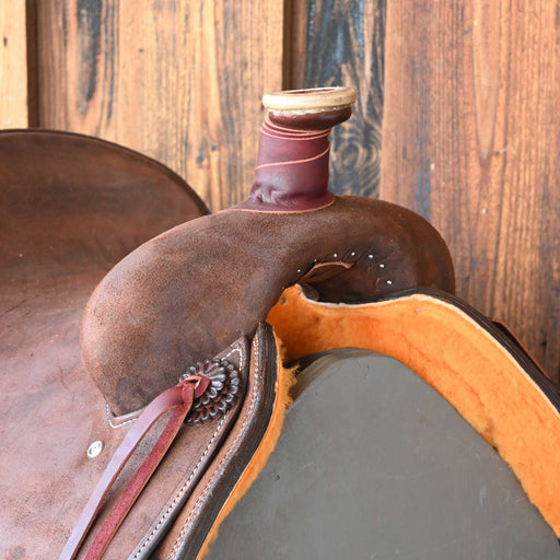 14.5" TESKEY'S TEAM ROPING SADDLE Saddles - New Teskey's Saddlery