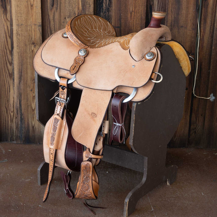 14.5" TESKEY'S CALF ROPING SADDLE