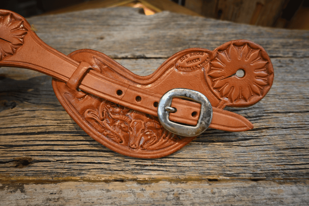 Bob Marrs Longhorn Spur Straps