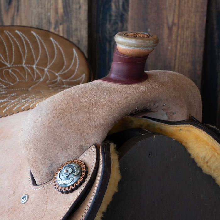 14.5" TESKEY'S CALF ROPING SADDLE