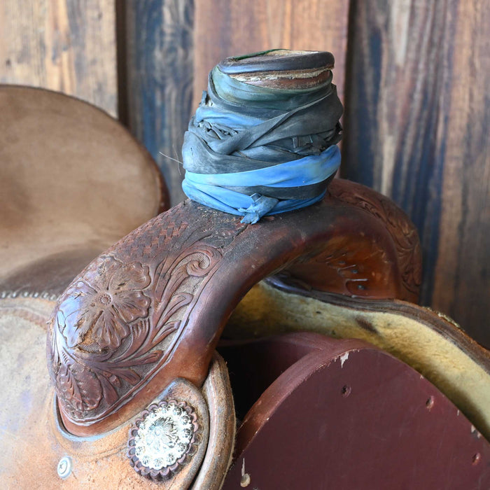 14.5" USED MARTIN TEAM ROPING SADDLE
