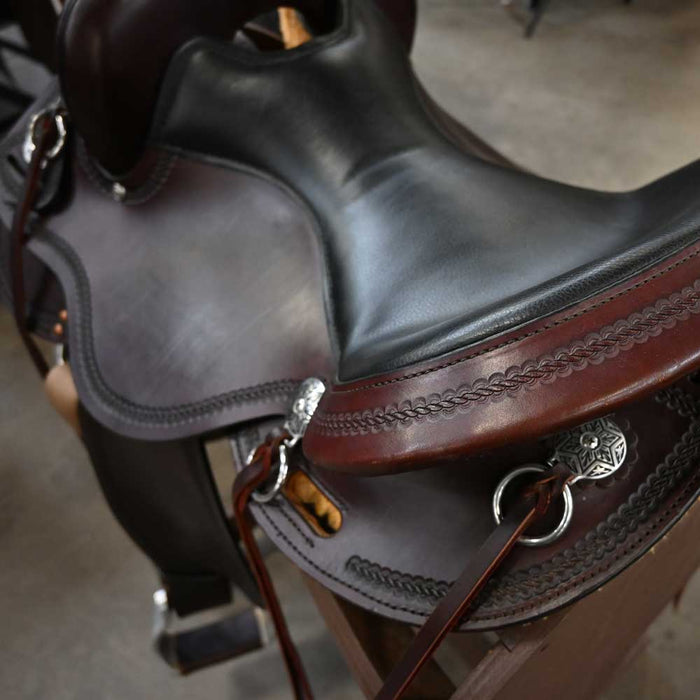 16" DEMO CIRCLE Y GILLETTE TRAIL SADDLE Saddles - Used Circle Y Saddlery