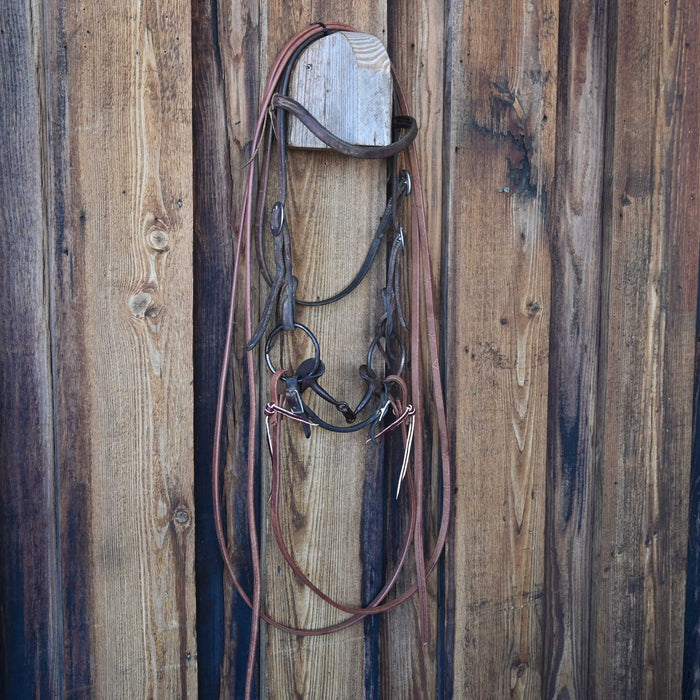 O-Ring 3pc. Bridle Rig w/Browband Headstall