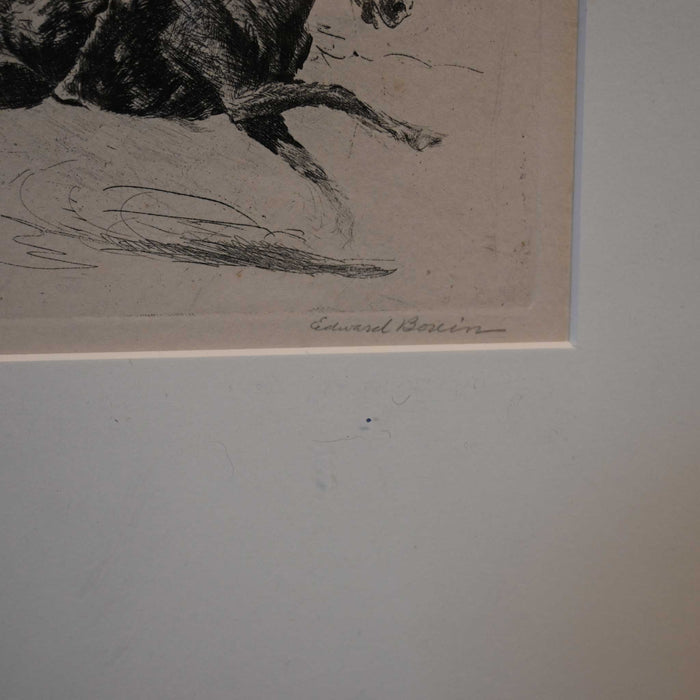 Charging Hawk By Edward Borein Collectibles Edward Borein