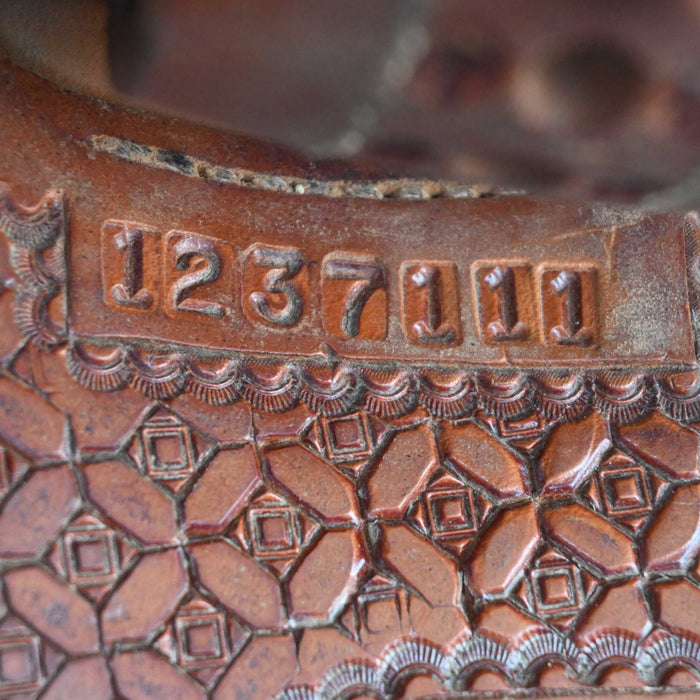 13" USED COATS BARREL SADDLE