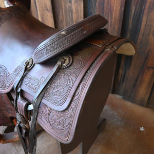 16" USED JEFF SMITH CUTTING SADDLE Saddles Jeff Smith