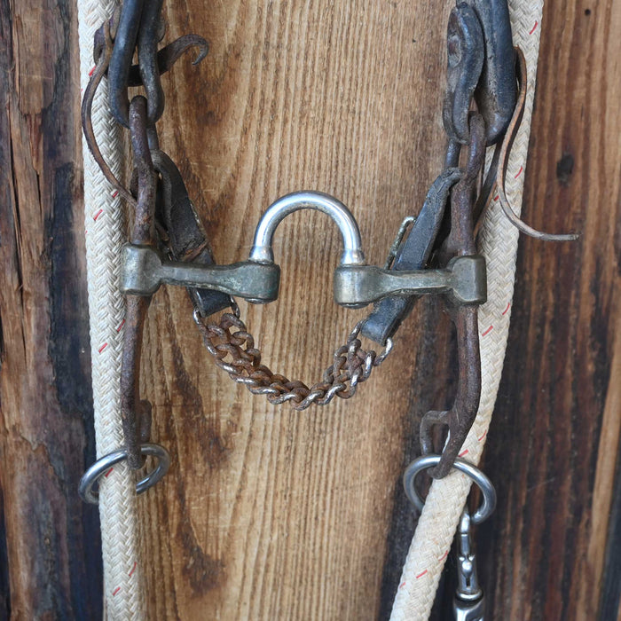 Cow Horse Supply Correction Bridle Rig w/Single Ear Headstall