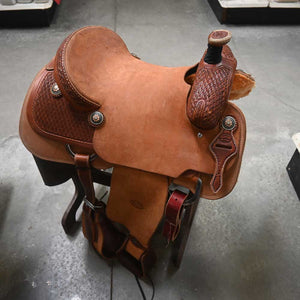 15" TESKEY'S ROPING SADDLE Saddles Teskey's Saddlery