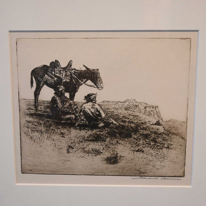 Hopi Boys by Edward Borein Collectibles Edward Borein