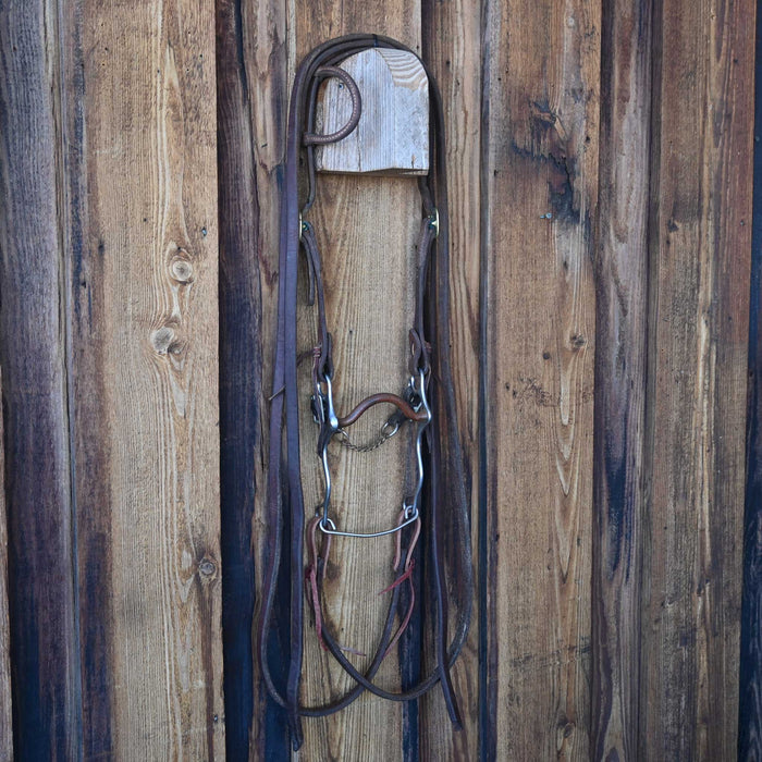 Roy Copper Port Bridle Rig w/Single Ear Headstall