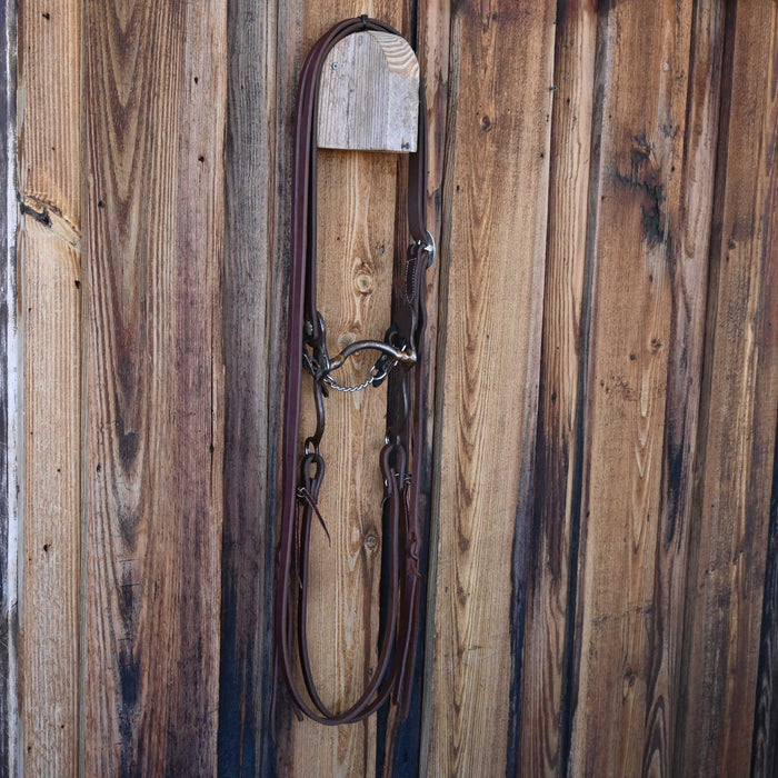 Clint Martin Solid Port Bridle Rig w/Split Ear Headstall Tack - Rigs Clint Martin