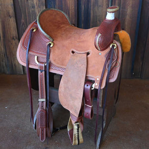 16.5" TESKEY'S RANCH ASSOCIATION SADDLE Saddles TESKEY'S SADDLERY LLC   