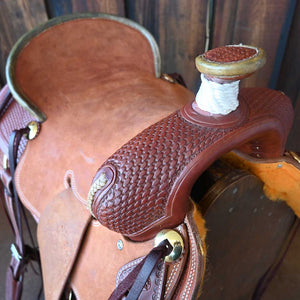 16.5" TESKEY'S RANCH ASSOCIATION SADDLE Saddles TESKEY'S SADDLERY LLC   