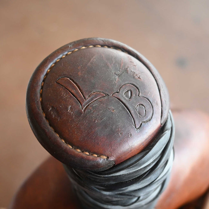 14.5" USED CLINT GIBSON ROPING SADDLE