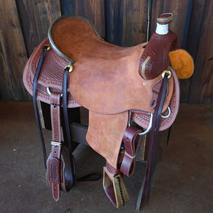 18" TESKEY'S RANCH ASSOCIATION SADDLE Saddles TESKEY'S SADDLERY LLC   