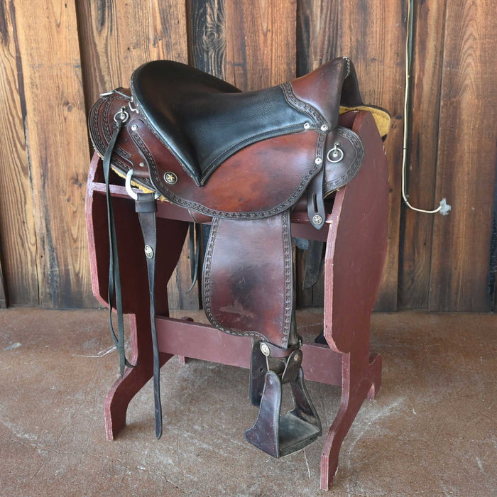 17" USED DOUBLE CREEK TRAIL SADDLE