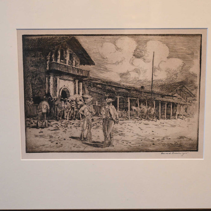 Mission Dolores by Edward Borein Collectibles Edward Borein