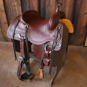 15" USED JEFF SMITH CUTTING SADDLE Saddles Jeff Smith