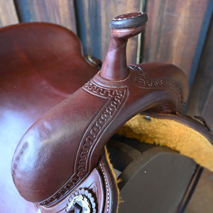 15" USED JEFF SMITH CUTTING SADDLE Saddles Jeff Smith