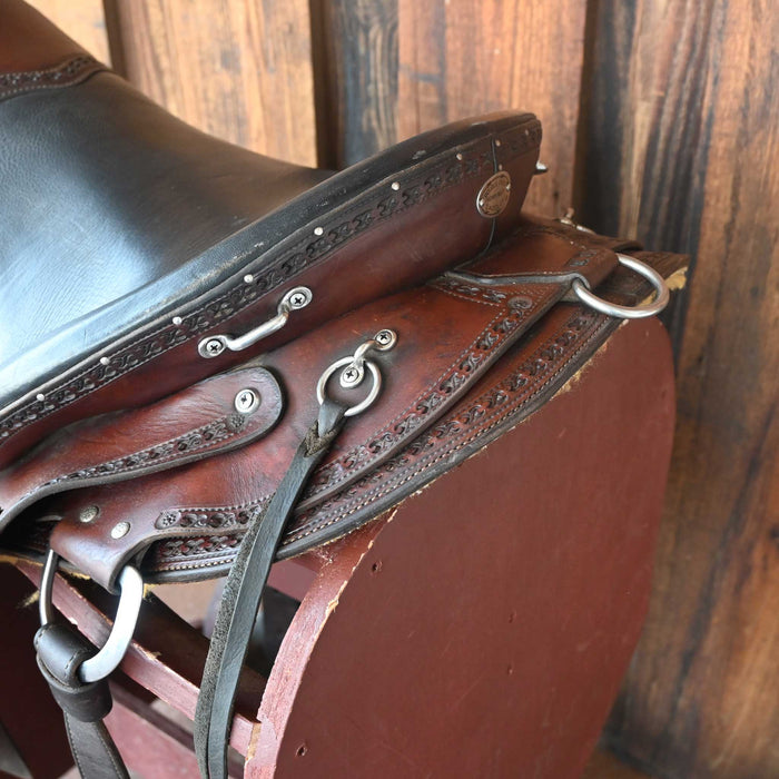 17" USED DOUBLE CREEK TRAIL SADDLE