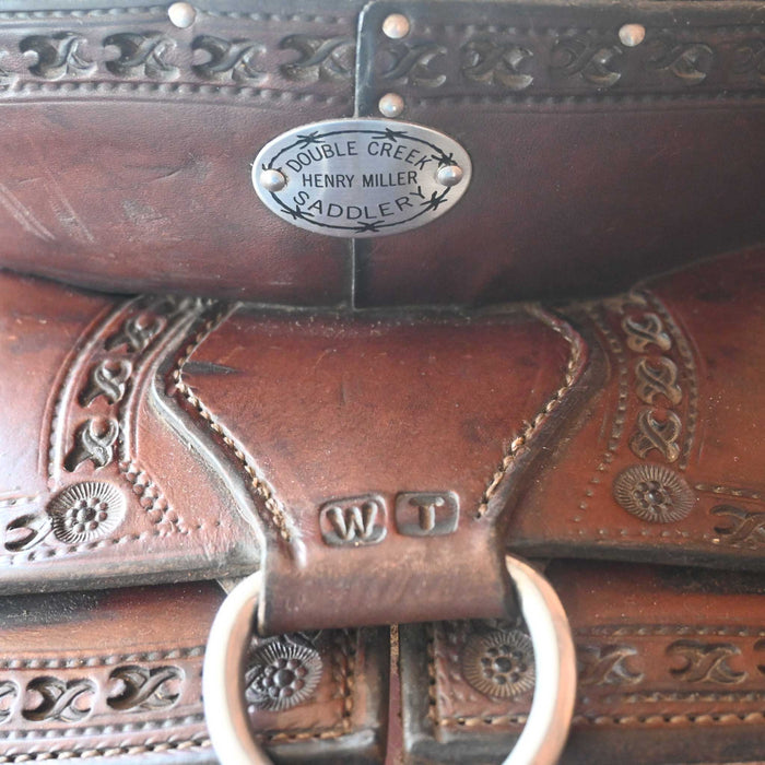 17" USED DOUBLE CREEK TRAIL SADDLE