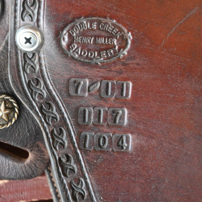 17" USED DOUBLE CREEK TRAIL SADDLE