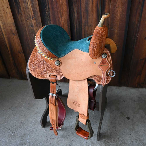 14" TESKEY'S BARREL SADDLE Saddles - New Teskey's Saddlery