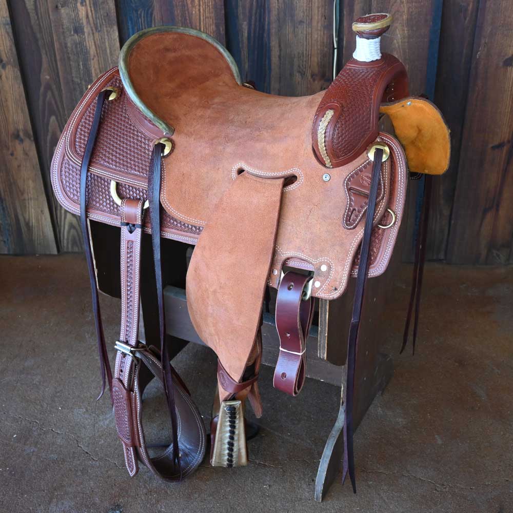 17" TESKEY'S RANCH ASSOCIATION SADDLE Saddles TESKEY'S SADDLERY LLC   