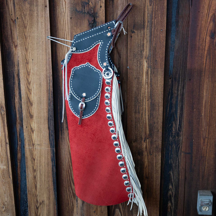 Gerry Gesell "RED-White-BLUE Stepthrough Chaps