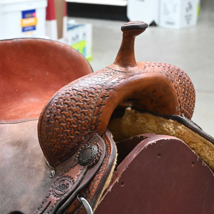 15.5" USED COATS BARREL SADDLE