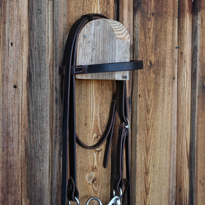 JG Horse Bits Correction Bridle Rig w/Browband Headstall Tack - Rigs JG Horse Bits
